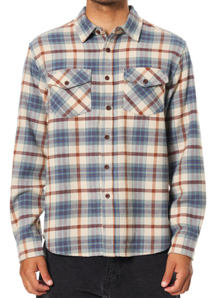Sierra Flannel - Dusty Blue