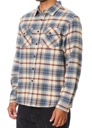 Sierra Flannel - Dusty Blue