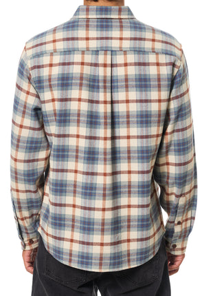 Sierra Flannel - Dusty Blue