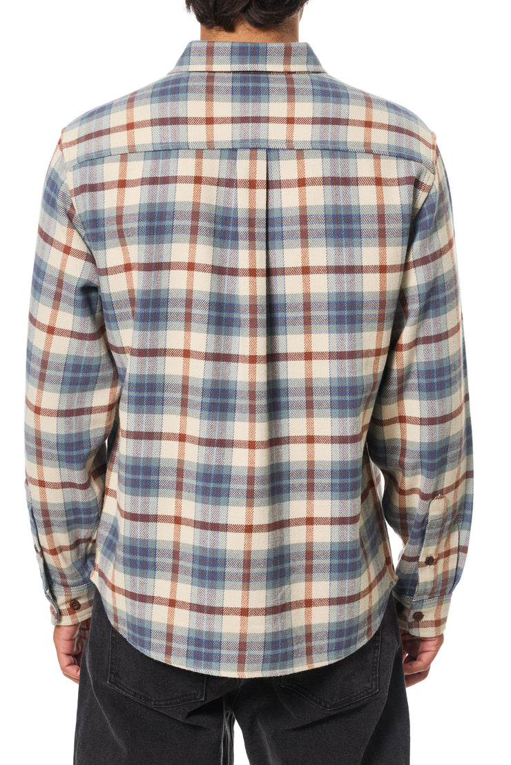 Sierra Flannel - Dusty Blue