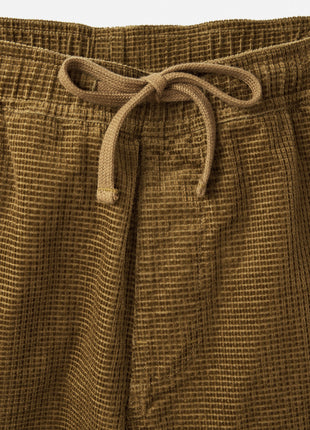 Ward Corduroy Short 6.5" - Coffee
