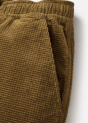 Ward Corduroy Short 6.5" - Coffee