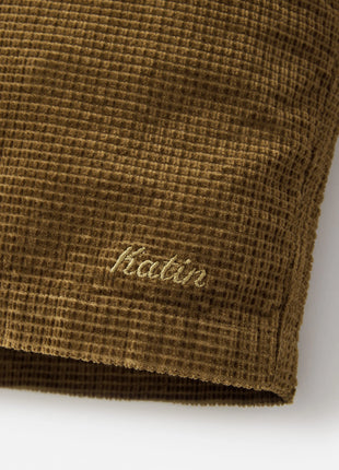 Ward Corduroy Short 6.5" - Coffee