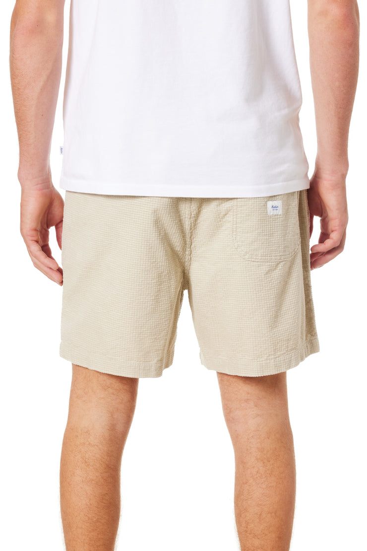 Ward Corduroy Short 6.5" - Moon