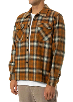 Shiloh Flannel Overshirt - Emporer
