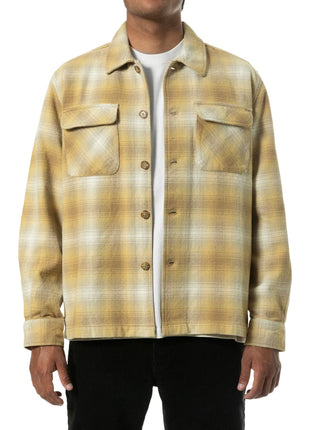 Shiloh Flannel Overshirt - Ermine