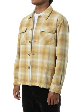 Shiloh Flannel Overshirt - Ermine