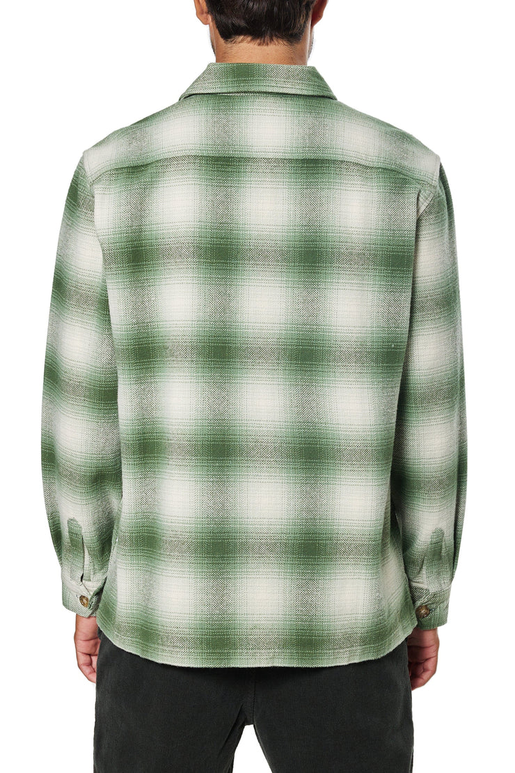Shiloh Flannel Overshirt - Pine