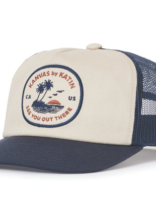 Keys Trucker Hat - Navy