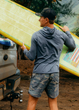 Reverb Short 7" - Woodland Camo