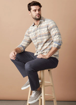 Holden Stretch Knit Pant - Charcoal