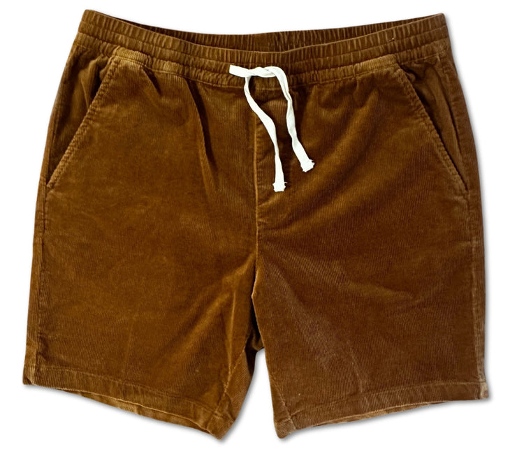 Latitude Corduroy Shorts 7" - Sienna
