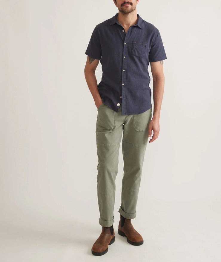 Stretch Selvage Shirt - Mood Indigo