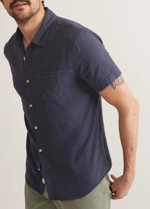 Stretch Selvage Shirt - Mood Indigo