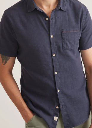 Stretch Selvage Shirt - Mood Indigo