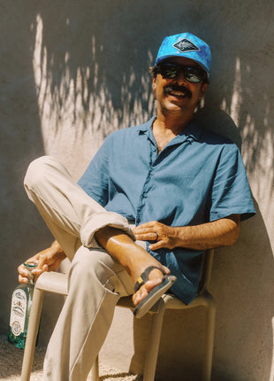 Sullivan Camp Shirt - Pacific Blue