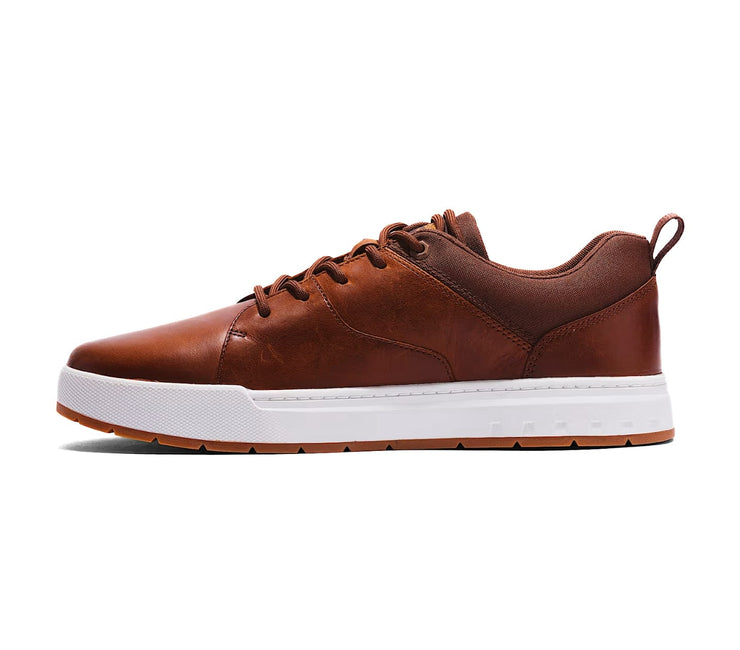 Maple Grove Sneaker - Brown Leather