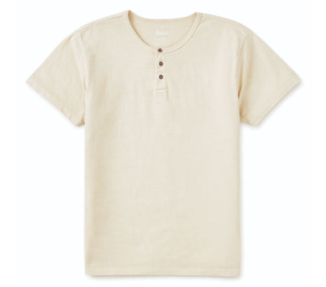 Mesa Henley Tee - Vintage White