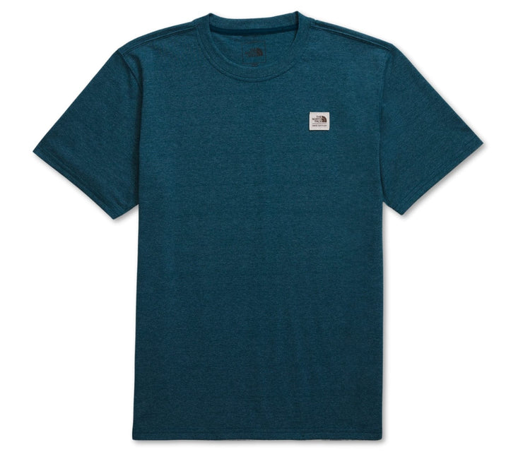 Heritage Patch Heathered Tee - Midnight Navy