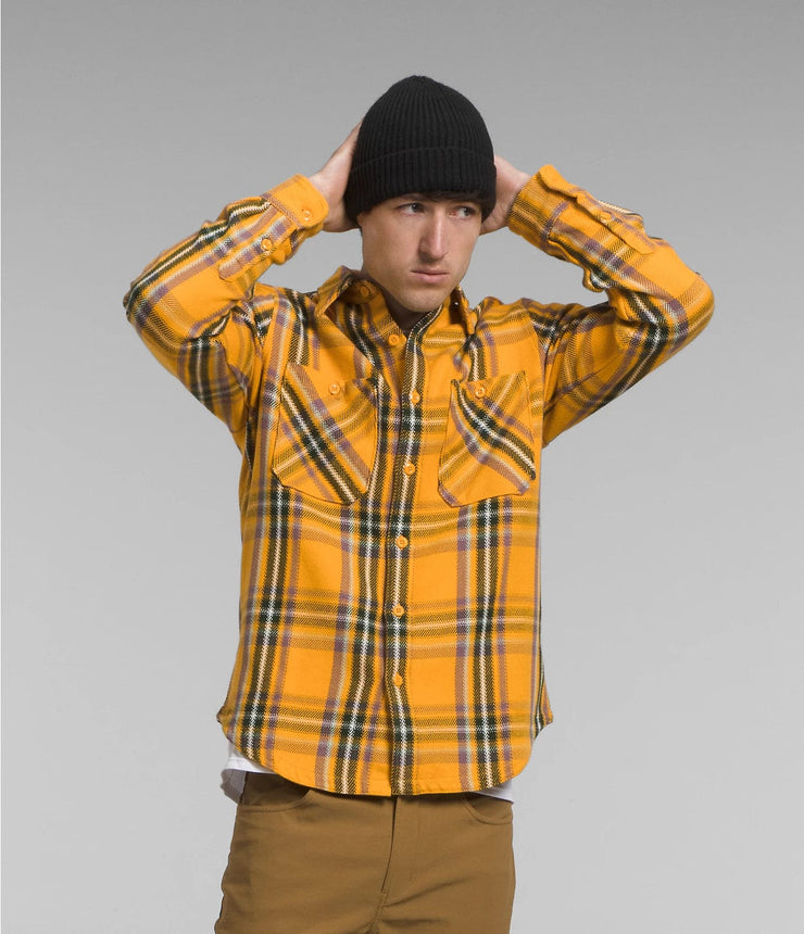 Twill Valley Flannel Overshirt - Gold Shadow Plaid