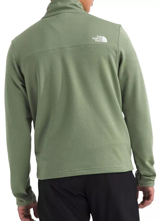 Cedar Trail Grid Fleece - Bark Mist