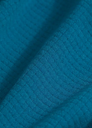 Cedar Trail Grid Fleece - Dusk Blue