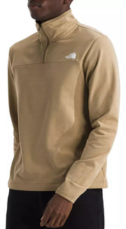 Cedar Trail Grid Fleece - Khaki Stone