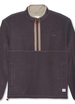 Nelson Fleece Pullover - Black Wash