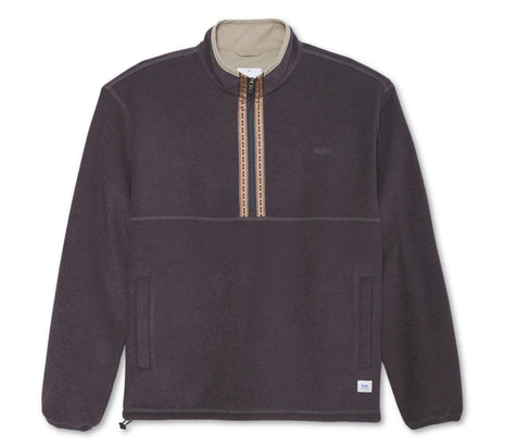 Nelson Fleece Pullover - Black Wash