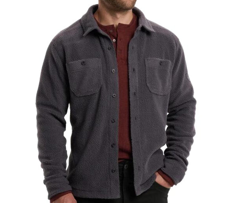 Nomad Fleece Overshirt - Carbon