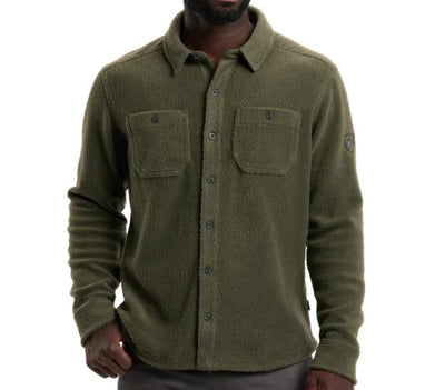 Nomad Fleece Overshirt - Olive