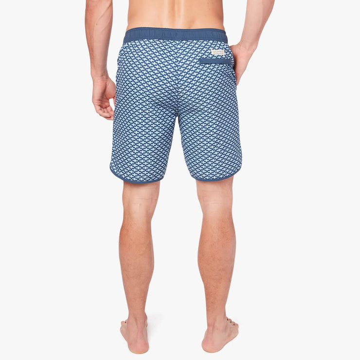 Anchor Lined Short 8" - Mist Seaview