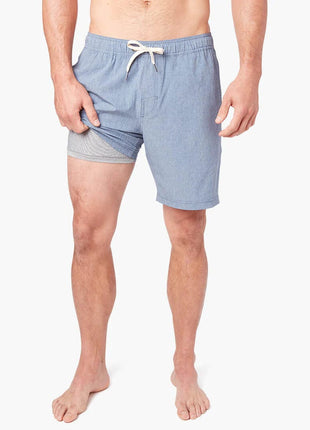 The One Short 6" - Lined - Blue