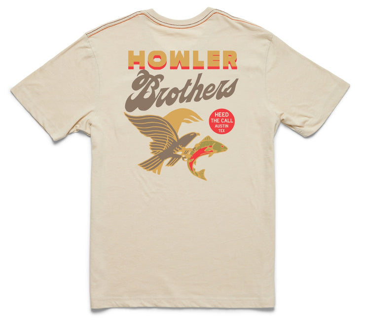 Osprey Pocket T-Shirt - Sand Heather