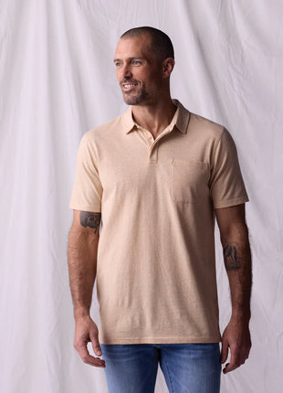 Puremeso Active Polo - Iced Latte