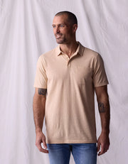 Puremeso Active Polo - Iced Latte