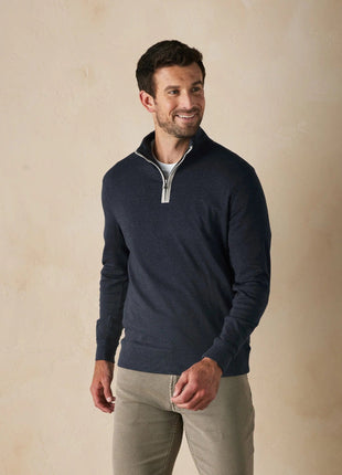 Puremeso Weekend 1/4 Zip - Navy