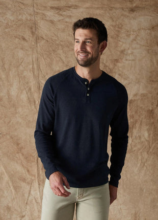 Puremeso Everyday Henley - Navy