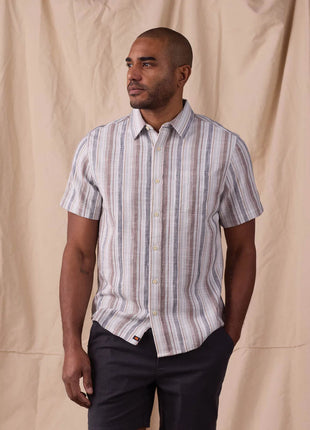 Freshwater Shirt - Misty Harbor Stripe