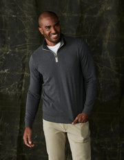 Puremeso Weekend 1/4 Zip - Charcoal