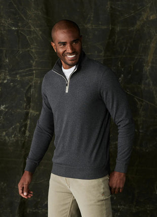 Puremeso Weekend 1/4 Zip - Charcoal