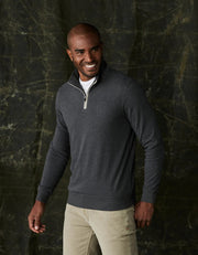 Puremeso Weekend 1/4 Zip - Charcoal