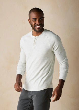 Puremeso Everyday Henley - Stone