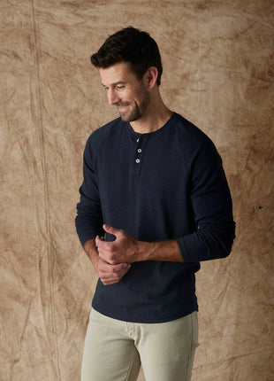 Puremeso Everyday Henley - Navy