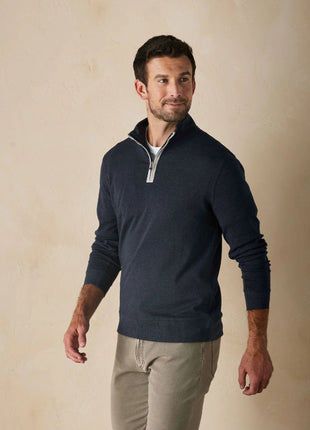 Puremeso Weekend 1/4 Zip - Navy