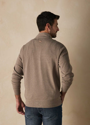 Puremeso Weekend 1/4 Zip - Taupe