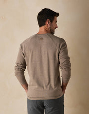Puremeso Everyday Henley - Taupe