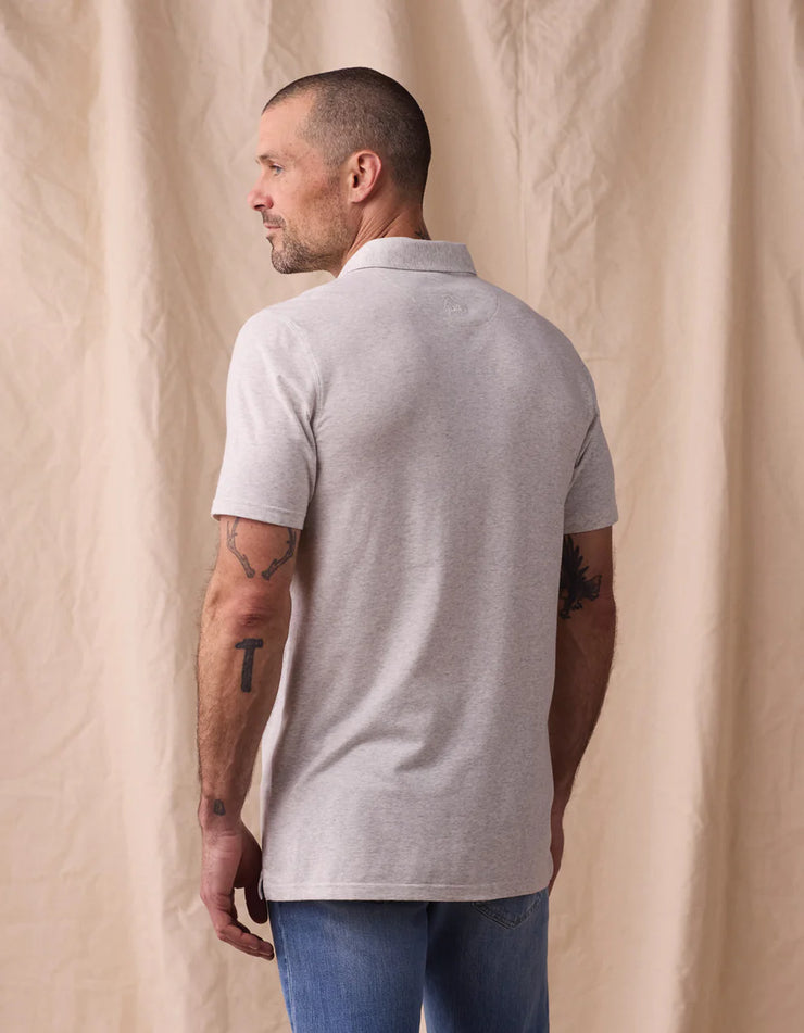 Puremeso Active Polo - Stone