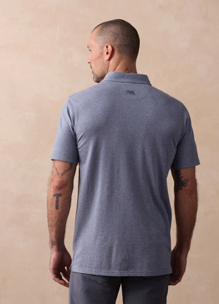 Puremeso Active Polo - Lake Blue