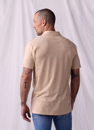 Puremeso Active Polo - Iced Latte